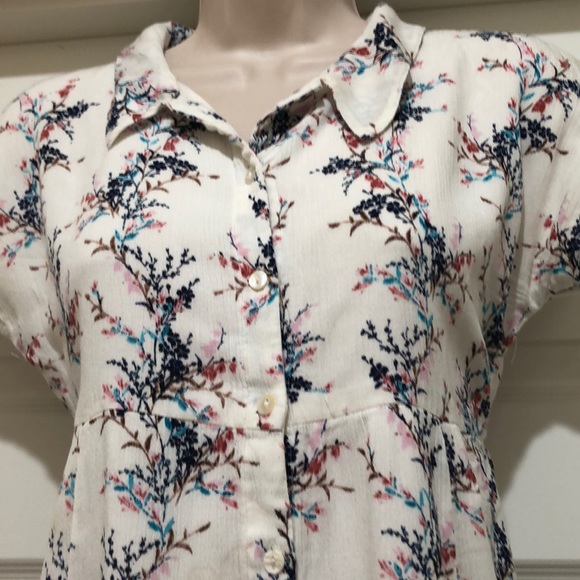 EUC O’Neill Cotton Top Size L - Picture 2 of 6